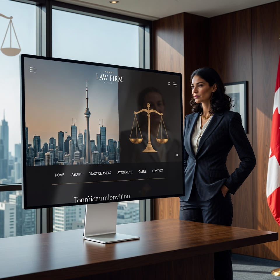 Law Firm Website Design in Canada: What Every Lawyer Needs to Know